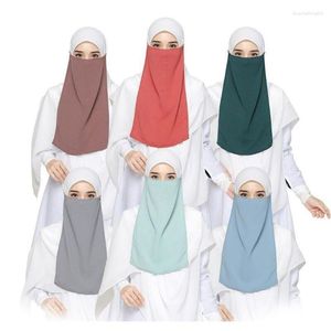 Etnische kleding moslim sluier voor vrouwen voile chretien burkini gesluierde gebed bescheiden hijab tulband khimar jilbab niqab