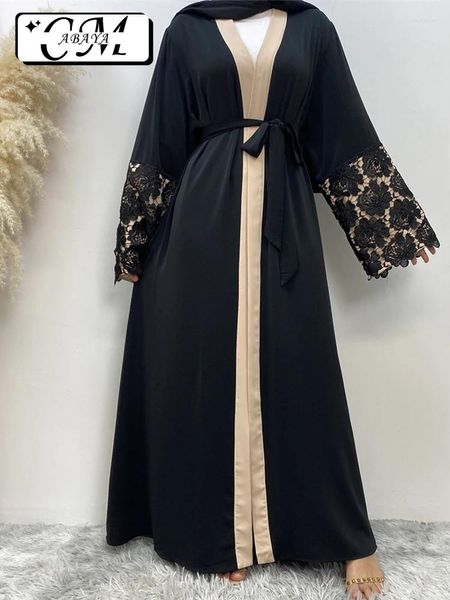 Ropa étnica Mujer musulmana Abaya Dubai Lujo Vestidos para ocasiones a medida Morrocan Kaftan Vestido Islámico Legítimo Mujeres Ramadán Nida