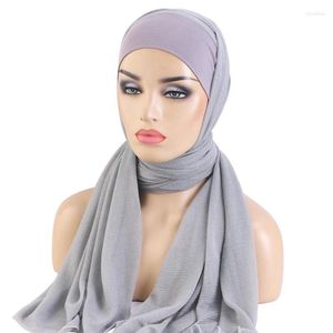 Vêtements ethniques Femmes musulmanes Hijab Turban Hat Turban One Piece Prayer Scarpe Amira Islamic Châles Enveloppez le cadavre Cap Bandana Bandband Turbante Mujer