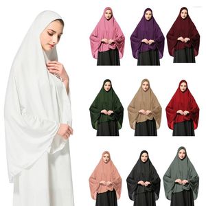 Vêtements ethniques Femmes musulmanes One Piece AI Amira Hijab Foulard islamique Châles Wrap Overhead Khimar Eid Ramadan Écharpe Arabe Turban Niqab