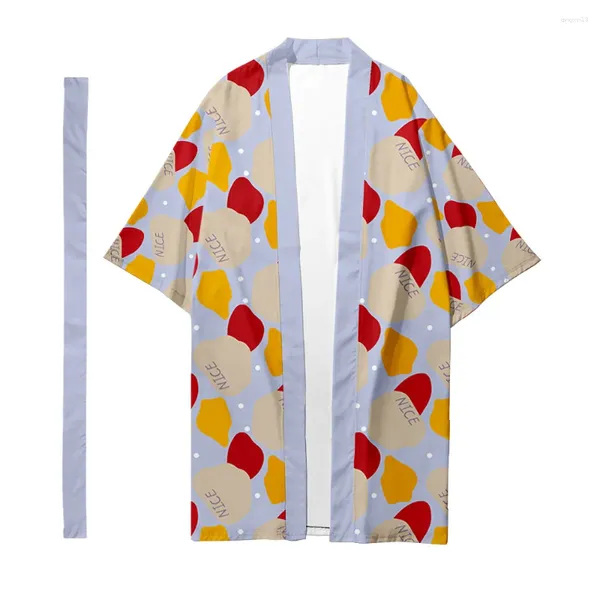 Vêtements ethniques Plus Taille XXS-6XL Lettre Longue Style Tao Robe Lâche Japonais Cardigan Femmes Hommes Harajuku Haori Kimono Cosplay Top Yukata