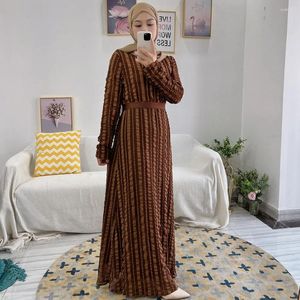 Vêtements ethniques Ramadan Abaya Élégant Musulman Femmes Longues Maxi Robes Turquie Arabe Modeste Dubaï Islam Femme Robe Jalabiya Robes 2023