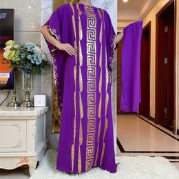 Vêtements ethniques Ramadan Dubai Abaya Fashion Hijab Robe paillette musulmane pour femmes modestes robe Caftan Turquie Kaftan Arabe Islamic Clothing T240510