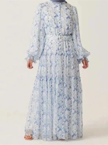 Vêtements ethniques Ramadan Dubai Mariffon Modest Abaya Damen Kebaya Turquie Islam Longue musulmane