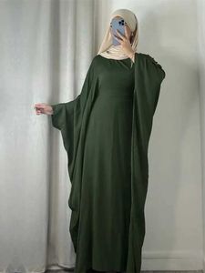 Vêtements ethniques Ramadan Eid Coton Linge Abaya Turquie Islam Muslim Muslim Maxi Dessies Prière de prière Femmes Kaftan Ka Caftan Robe Femme Musulmane T240510