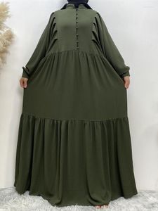 Vêtements ethniques Ramadan Eid Mode Femmes Musulmanes Robe En Mousseline De Soie Islamique Dubaï Turquie Moyen-Orient Robes Pour Abaya Long Marocain Vintage