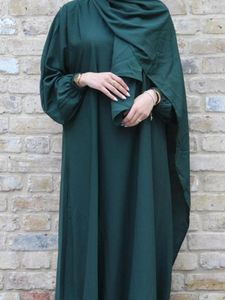 Vêtements ethniques Ramadan Eid Hooded Abaya Muslim Dress Femmes Jilbab Long Khimar Hijab Kaftan Robe Dubaï Turquie Islam Abayas Modest Djellaba