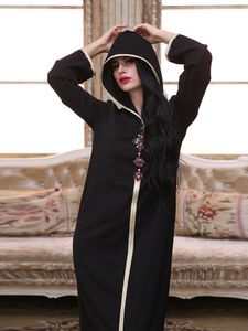 Etnische kleding Ramadan Eid Mubarak Abaya Dubai Turkije Indiase islam Hijab Moslim modejurk Kaftan Robe longue femme jurken voor vrouwen Caftan 230324