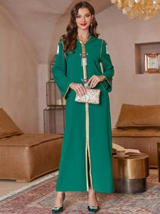 Vêtements ethniques Ramadan Eid Mubarak Abaya dubaï Pakistan turquie Islam musulman Robe modeste caftans pour femmes Robe Djellaba Femme Caftan