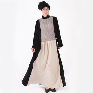 Etnische Kleding Ramadan Mode Abaya Patch Ontwerp Kant Dubai Gebed Jurk Moslim India Vrouwen Islamitische Oversized Caftan