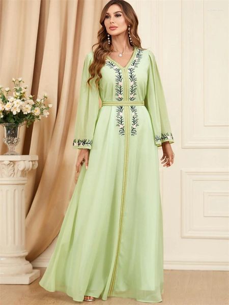 Vêtements ethniques Ramadan Kaftan Abaya Dubaï Vêtements de prière pour femmes Turquie Islam Musulman Robe modeste Robe Arabe Femme Musulmane Caftan