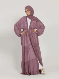 Ropa étnica Ramadán Kimono Abaya Ropa de oración Mujeres Kaftan Arabia Saudita Turquía Vestido musulmán islámico Kebaya Robe Djellaba Femme