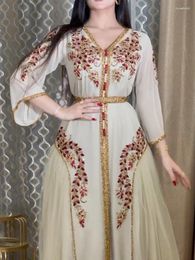 Vêtements ethniques Ramadan Musulman Abaya Longue Robe Femmes Maxi Floral Imprimer Kaftan Robes Dubaï Turquie Islamique Maroc Arabe Plus Taille 5XL