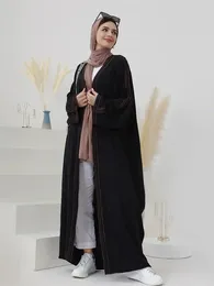 Ropa étnica Ropa de oración del Ramadán Dubai Abaya Kimono Damen Kebaya Turquía Islam Vestido musulmán Abayas para mujeres Kaftans Robe Femme