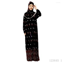 Etnische kleding gewaad Musulmane longue hijab jurk Caftan marroqui Turkse jurken Abayas Africaine femme moslim Abaya Dubai 2023 Islamitisch