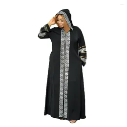 Ethnische Kleidung, die Frauen Afrika-Partykleidung Chiffon-Kaftan-Robe islamische Abendkleider muslimisches Kleid Boubou-Kaftan Abaya afrikanisch verkauft