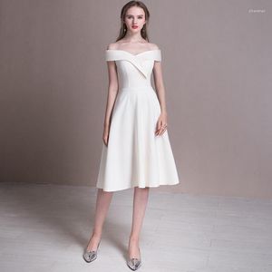 Etnische kleding sexy witte slash nek cheongsam elegant off schouder qipao fee