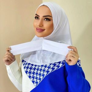 Etnische kleding Zacht katoen Drukknoop Hijab Sjaal Klaar om te dragen Hoofddoek Hals Hoofd Volledige dekking Damesomslagdoeken Moslim Turkije Kaftan