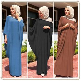 Vêtements ethniques Offre Spéciale Caftan Marocain Femme Ensembles Musulmans Adulte Satin Acétate Regulai Fit Léger Strech Robes Turquie