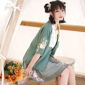 Etnische kleding lente en zomer nieuw lied dynastie hanfu dames volwassen kostuum Chinese stijl han elementen super sprookje borduurwerk rok met suspensie