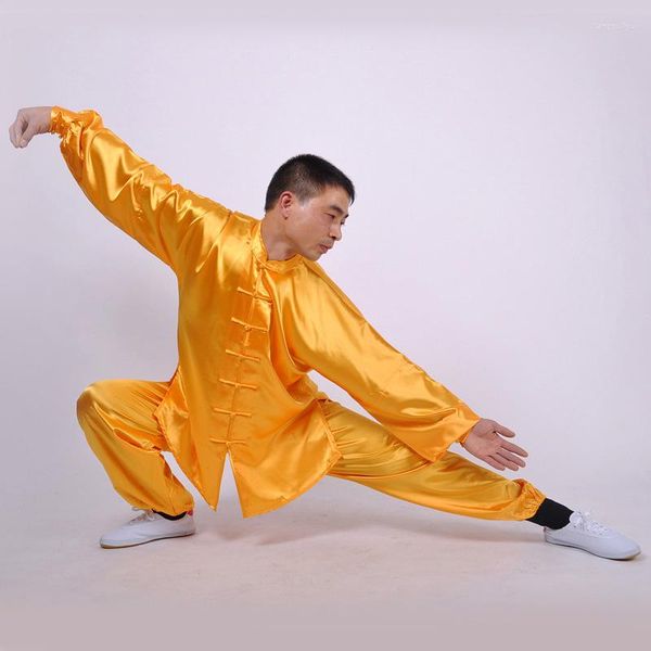 Vêtements ethniques Tai Chi Uniforme Exercice Arts Martiaux Performance Costume de style chinois