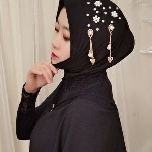 Etnische kleding kwastjes schattige mode direct gemakkelijke slijtage hijabi moslimvrouwen hijab tulband