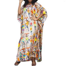 Vêtements ethniques haut à la mode robes africaines vêtements pour femmes décontracté Caftan Robe Africaine Dashiki Kanga Caftan afrique 2023