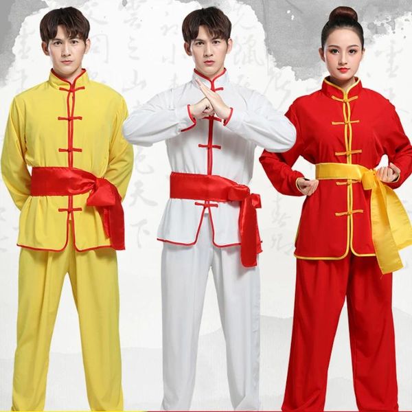 Ropa étnica Tradicional Chino Nacional Cintura Tambor Equipo Rendimiento Traje Wushu Set Yangko Etapa