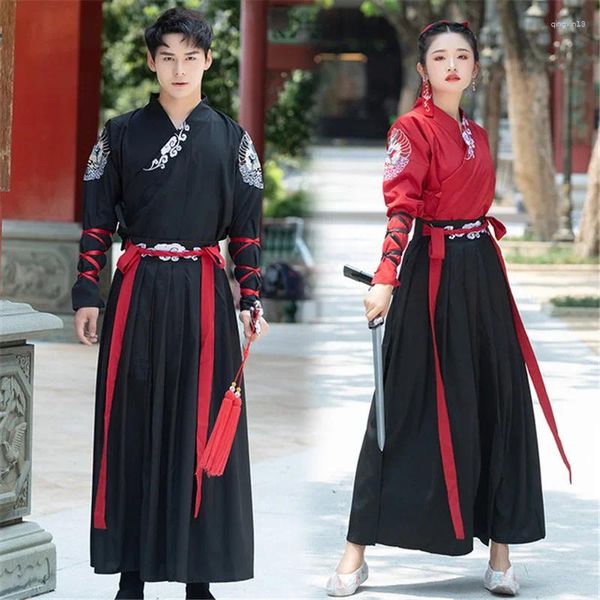 Vêtements ethniques Style japonais traditionnel Kimono Robe Femmes Samurai Costume Emboridery Yukata Hommes Vintage Party Haori Outfit Dancewear