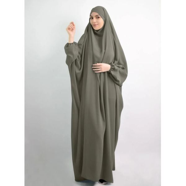 Vêtements ethniques en gros respirant hijab vêtements liturgiques lslamique robe turque femmes dubaï musulman standard vêtements moyen-orient abaya 231208