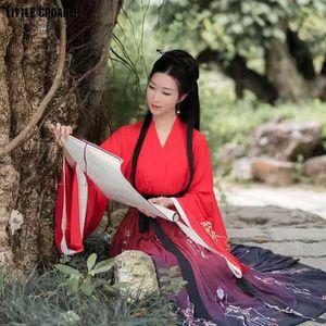 Vêtements ethniques femme ancienne robe de dynastie Han Robe princesse orientale Lady Elegance Tang Dance Wear Chinese Traditional Hanfu Cosplay Costume