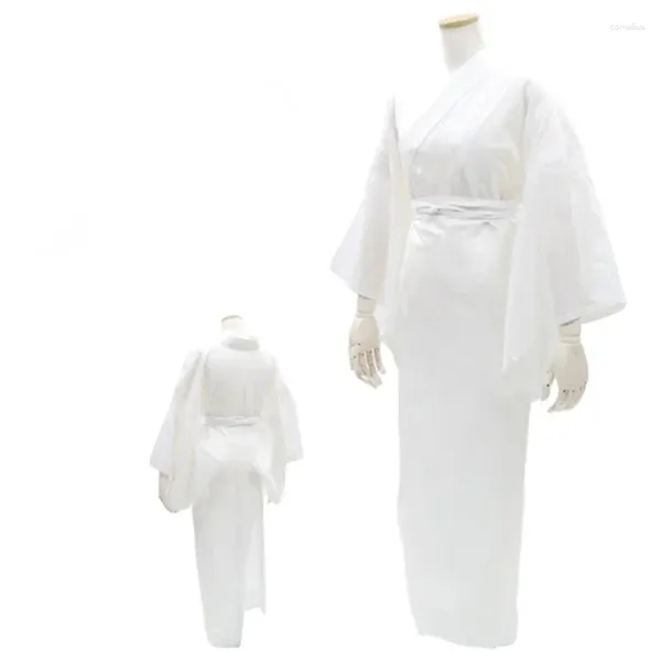 Ropa étnica Mujeres Ropa interior transpirable Kimono Interior Use Robe para hombres Tradicional Japonés Cosplay Yukata Inicio Pijamas Albornoz