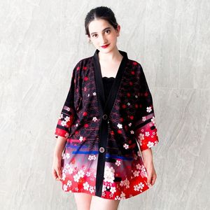 Etnische kleding Vrouwen Kimono Japanse Samurai Traditionele Harajuku Streetwear Dames Cardigan Cosplay Geisha Haori