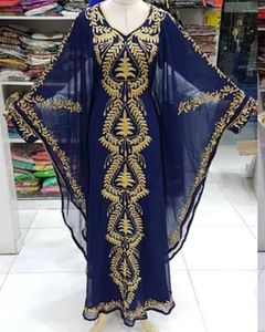 Etnische kleding Dames lange jurk Dubai Kralen Kaftan Arabische Plus Size Abaya Party Fancy Jurken Afrikaanse 56 inch