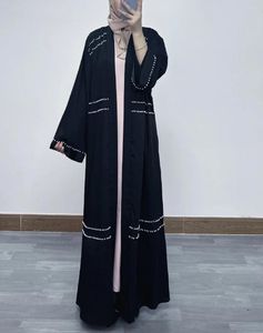 Vêtements ethniques Cardigan pour femmes du Moyen-Orient Dubaï Robe Coat Muslim Tunique Femmes Abaya