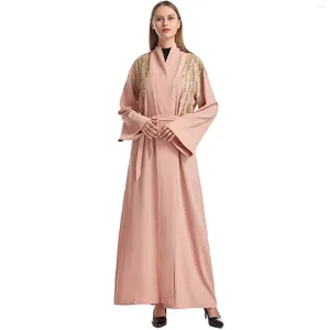 Ropa étnica Musulmán de las mujeres con capucha de manga larga vintage pullover robe vestido de oración vestidos de fiesta elegantes para las mujeres 2024 vestido feminino