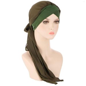 Ropa étnica para mujer, sombrero informal de cabeza sólida, gorro, turbante musulmán, perfil holgado para hombres, sombreros de papá menores de 10 años