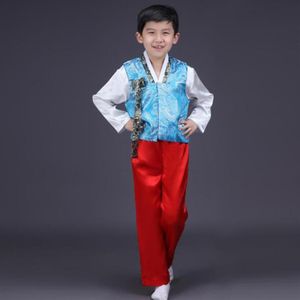 Costume de danse des minorités ethniques hommes Hanbok vêtements de Performance coréens enfants vêtements traditionnels garçons SL37652458