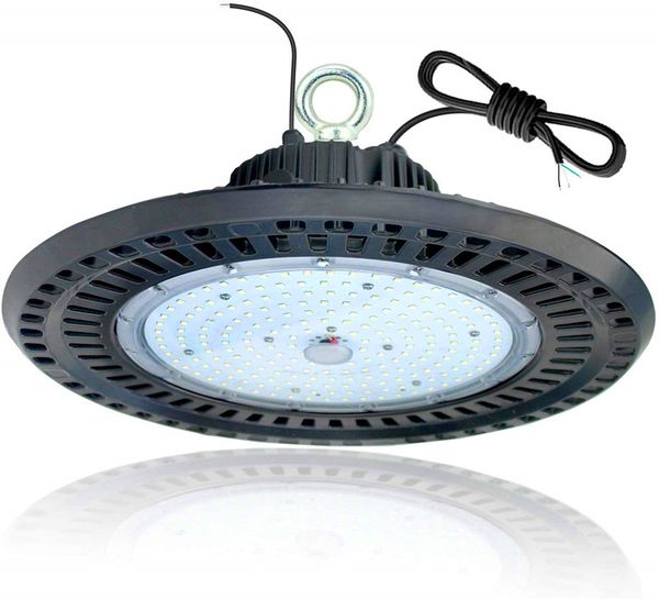ETL 5 ans de garantie UFO LED High Bay Lights 100W 150W 200W LED Éclairage industriel Led éclairage d'exposition d'entrepôt Lampe Highbay Lights