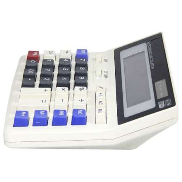 Etmakit Big Buttons Calculatrice de bureau Grandes clés d'ordinateur Calculatrice de batterie pour ordinateur multi-fonctions