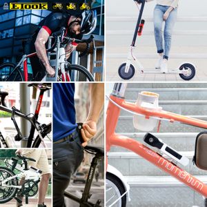 ETOOK Bicycle Lock Folding Mountain Road Bike Lock Stronge Anti Diefstal Zwaar motorfietsvergrendeling voor elektrische fiets heet