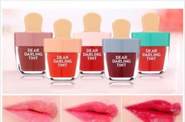 Maison Etude Cher Darling Tint Lipgloss Ice Cream Makeup Liquid Liquid Mattetick Lasting Lasting Hydralizing Imperproping Lip Gloss 5 CO4185836