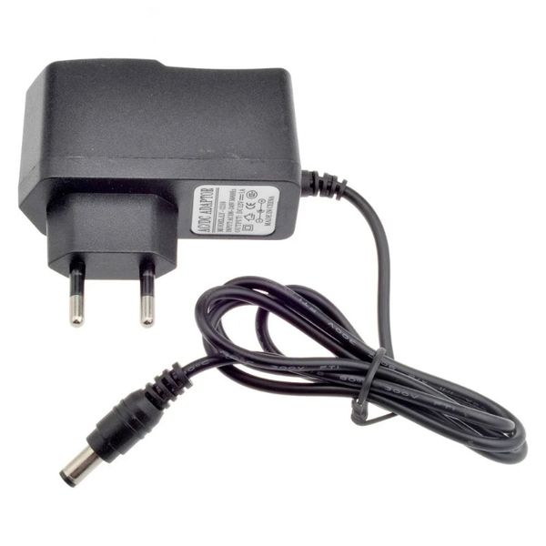 EU AU UK EE. UU. Tipo 12V 1A 5.5 mm x 2.1 mm Fuente de alimentación AC 100-240V a DC Adaptador Conectado para cámara CCTV / cámara IP