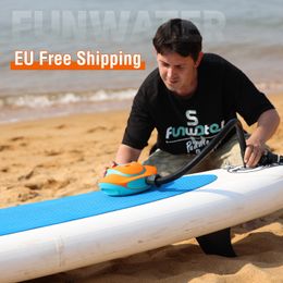 EU Livraison gratuite Corded Electric Battery Powedshipping Wholesale CE SUPS Electric Aire Pumping Paddle Board Pompe Electric Sup Pompe