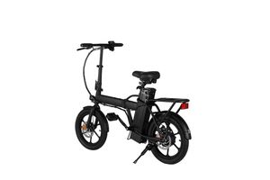[EU Geen belasting] BK5 elektrische scooter fiets 36v 7.5AH 250W 16 inch vouwen bromfiets 24km / h topsnelheid 35km kilometerstand e-bike
