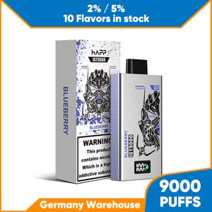 EU Populaire Voorgevulde Vape Bar Apparaat Wegwerp Mesh Coil E Sigaret 10 Verschillende Fruitsmaak Vaper Pod 500mAh Batterij Oplaadbare Elektronische Sigaretten Kits