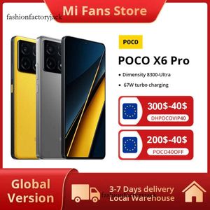 POCO X6 Pro 5G, première Version mondiale européenne, 256 go/512 go, dimension 8300-ultra, charge 67W, Triple caméra 64mp, 120hz, 5000mah, NFC