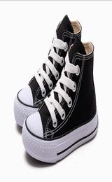 Tamaño UE 2434 Nueva marca de zapatos de lona para niños, zapatos altos y bajos a la moda, zapatos de lona deportivos para niños y niñas 6660903