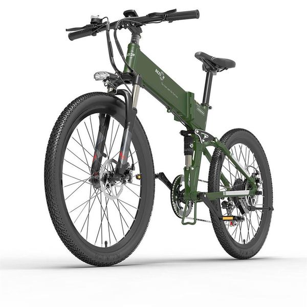 Stock ue BEZIOR-X500PRO vélo électrique pliable portable VTT 48V10.4Ah 500W 26 pouces 30KM kilométrage 334w