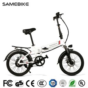 [Stock Europeo] Samebike 20LVXD30 bicicleta eléctrica plegable inteligente ciclomotor bicicleta 350W 20 pulgadas neumático 10Ah batería bicicleta eléctrica